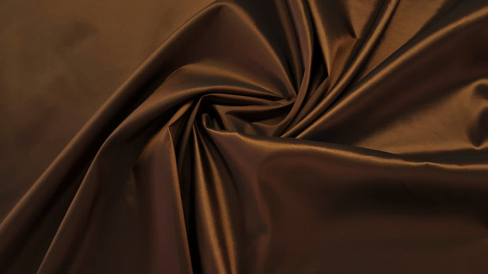 Copper Two Tone Taffeta Fabric