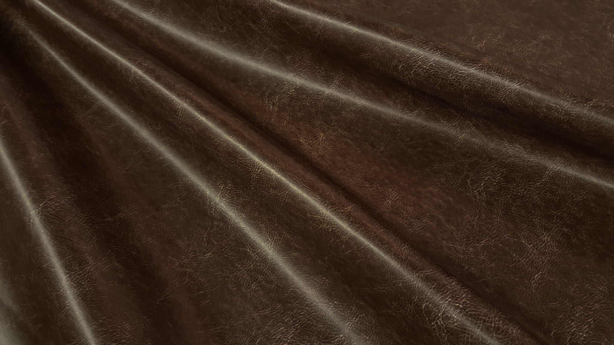 Satin Distressed Leather