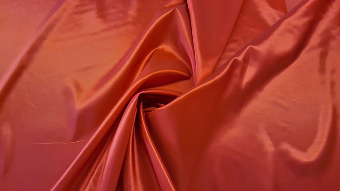 Red Two Tone Taffeta Fabric