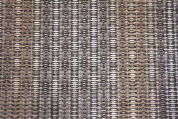 Discount Fabric DRAPERY Gray & Tan Geometric Stripe