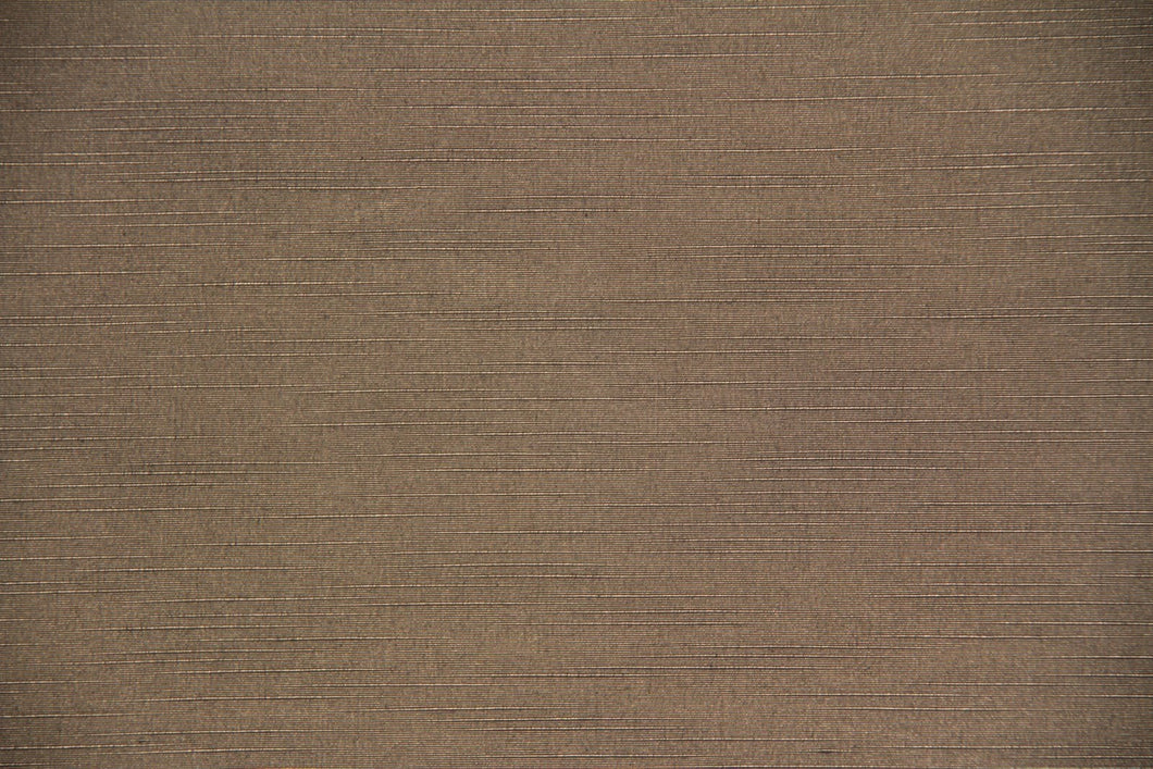 Discount Fabric JACQUARD Taupe Slub Faux Satin Drapery