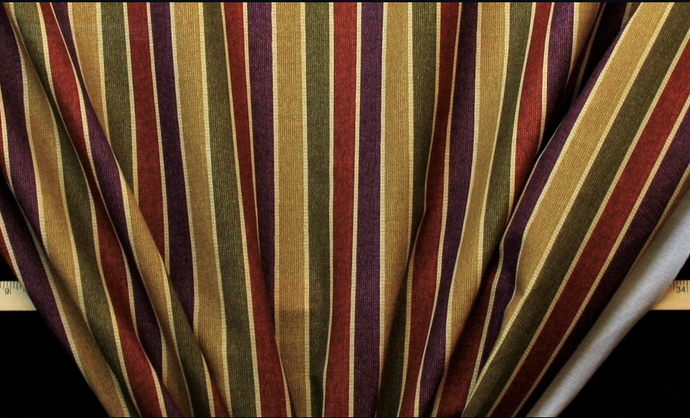 Discount Fabric DRAPERY Jewel Stripe